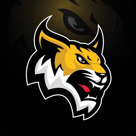 bobcat mascot design for esport and sport logo 22694417 Vector Art at Vecteezy