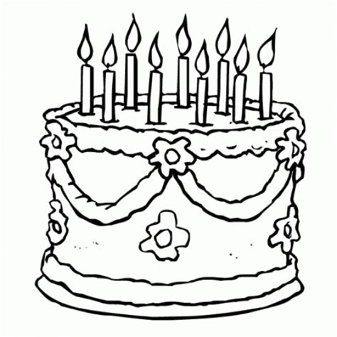 Free Birthday Cake Drawing, Download Free Birthday Cake Drawing png images, Free ClipArts on ...