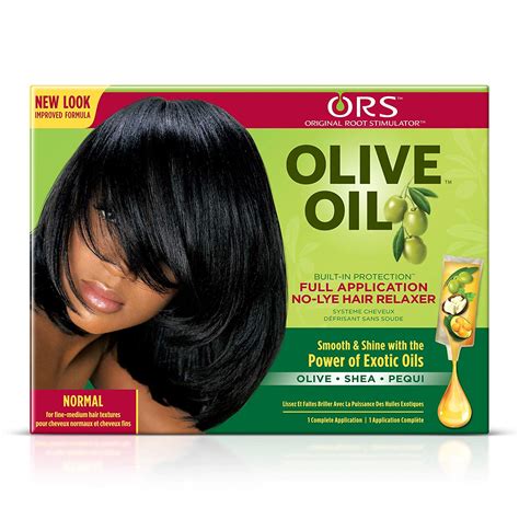 OLIVE OIL BUILT-IN PROTECTION HAIR RELAXER (ORS) NORMAL – Fiducia African Shop