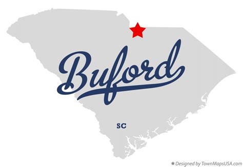 Buford South Carolina Map - World Of Light Map