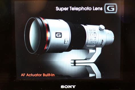 Sony’s New Alpha Lenses – Up Close