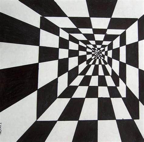 optical illusion design - Поиск в Google | Illusion drawings, Optical illusions drawings ...