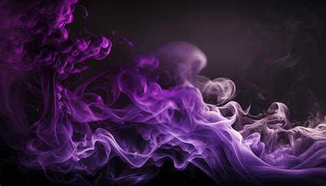 Beautiful abstract background with purple smoke texture. Generative ai 22233185 Stock Photo at ...