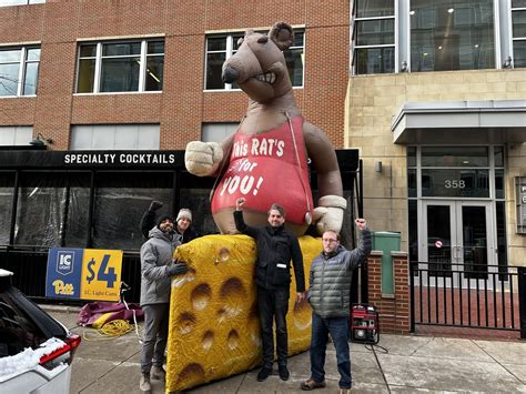 The strike daily Nov. 18: Scabby the rat visits the Post-Gazette picket line - Pittsburgh Union ...