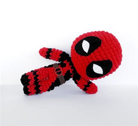 Deadpool Crochet Pattern Instant Download Amigurumi Plush - Etsy