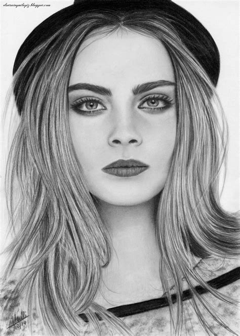 Pin by CK Boey on Sketch Draw Paint Build | Pencil drawings, Cara ...