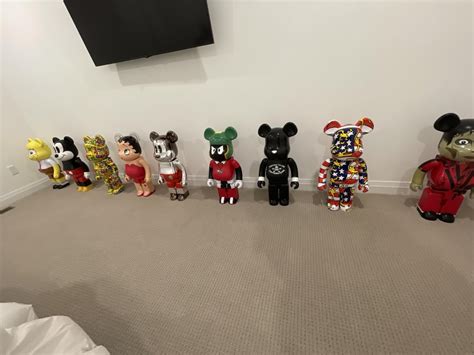 My 1000% collection . Still growing : bearbrick