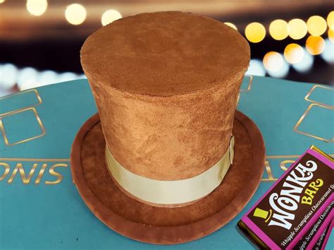 Willy Wonka Top Hat Replica Prop Willy Wonka and the | Etsy