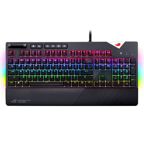 Buy ASUS ROG Strix Flare (Cherry MX Red) Aura Sync RGB Mechanical ...