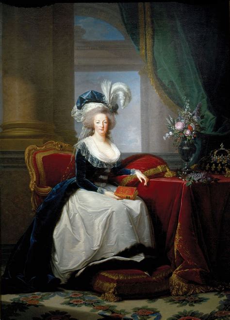 Portrait of Marie Antoinette Élisabeth Vigée Le Brun - | Portrait de mariée, Vigée lebrun, Marie ...