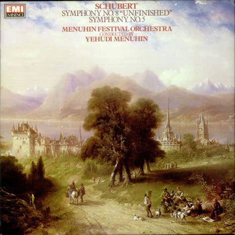 Franz Schubert Symphony No. 8 'Unfinished' & Symphony No. 5 UK vinyl LP album (LP record) (538070)