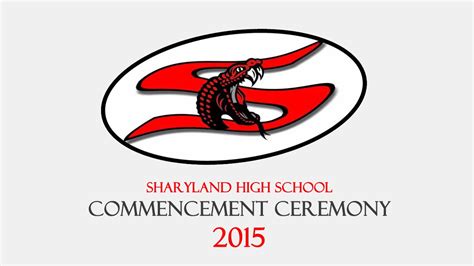 Sharyland High School Commencement Ceremony 2015 - YouTube