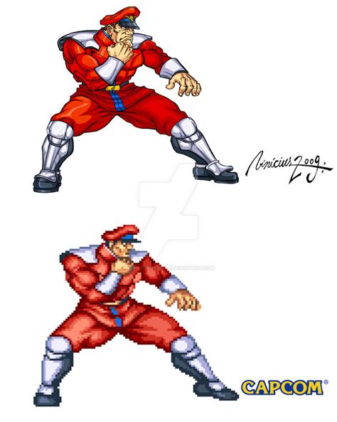 M.BISON : STREET FIGHTER 2 by viniciusmt2007 on DeviantArt