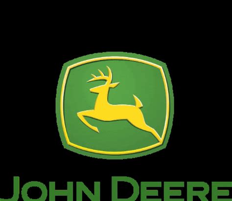 Black John Deere Logo