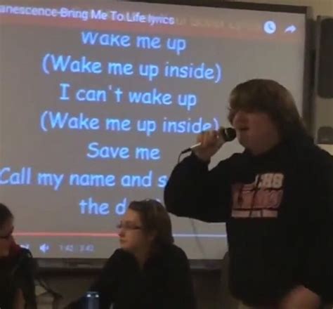 cursed_karaoke | Wake Me Up Inside (Can't Wake Up) | Know Your Meme