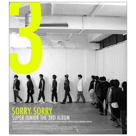 ‎Sorry, Sorry - Album by SUPER JUNIOR - Apple Music