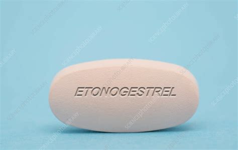 Etonogestrel pill, conceptual image - Stock Image - F036/7751 - Science ...