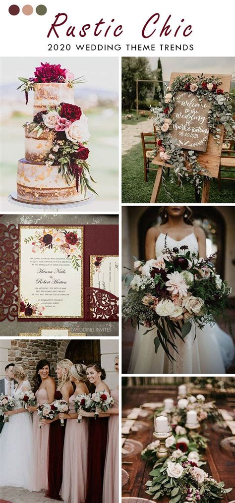 rose gold fall wedding colors - Sal Ebert