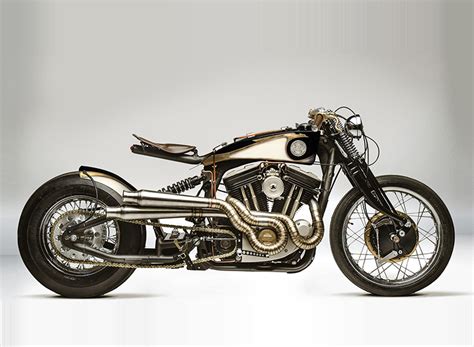 harley davidson sportster 883 'opera' custom motorcycle by south garage