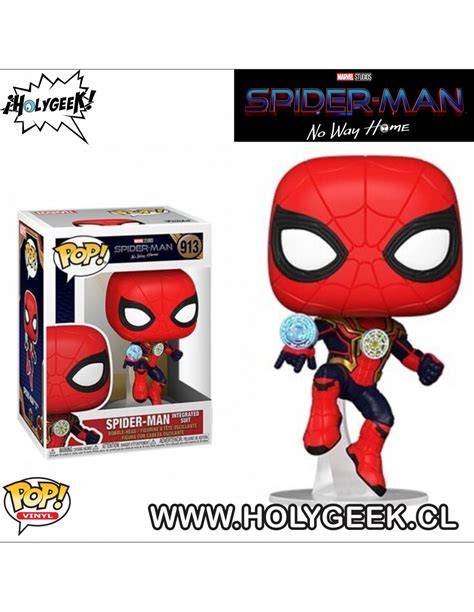 Funko Pop! Marvel: Spider-Man: No Way Home Spiderman Integrated Suit ...