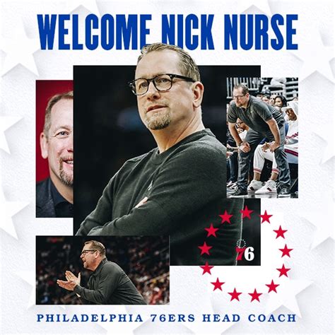 Nick Nurse Named Sixers Head Coach | Philadelphia 76ers | NBA.com