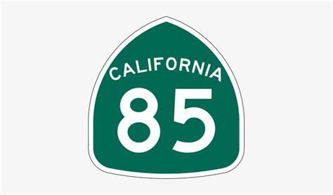 Road Sign State Route 85 California - California 91 - Free Transparent PNG Download - PNGkey