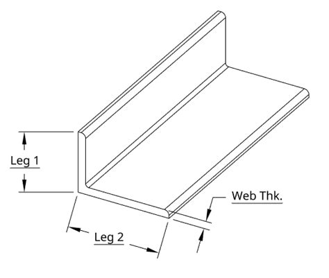 6063-T52 ALUMINUM ANGLE 2" - MSP Metals