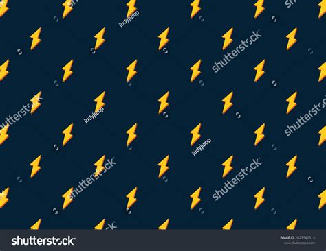 Bolt Pattern Vector Thunder Pattern Wallpaper Stock Vector (Royalty ...