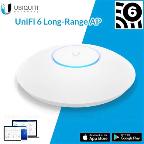 U6-LR Ubiquiti UniFi 6 Long-Range Access Point WiFi 6