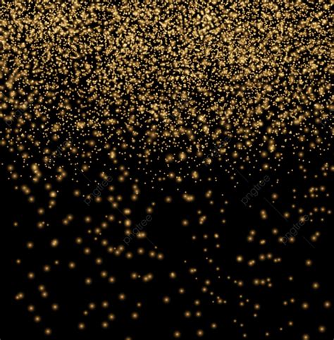 Gold glitter texture on black background, golden, glitter, sparkle ...