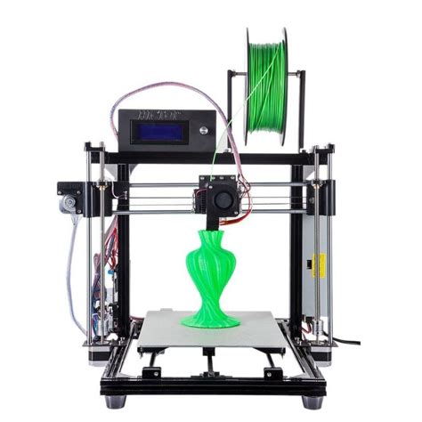 HICTOP 24V 3D Printer Kits Prusa I3 Desktop Auto Leveling 3DP-12 Aluminum Machine (Black) | 3d ...