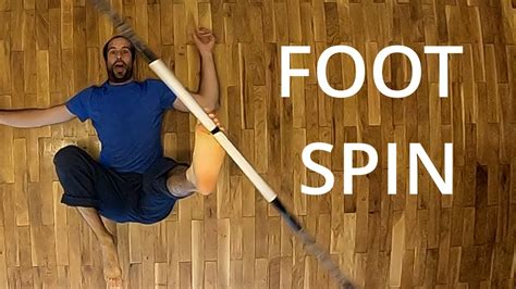 Foot spins - Contact staff tutorial - Learn how to spin a staff with ...