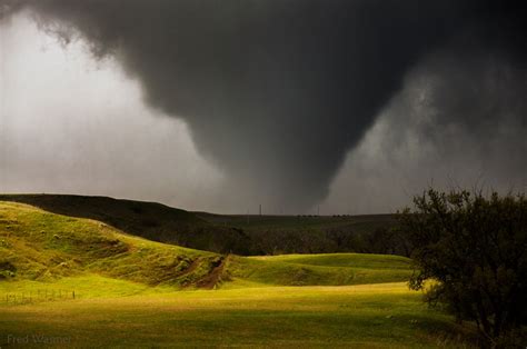 Cone tornado and sunlit field - Faith, South Dakota | World weather, Wild weather, Thunderstorm ...