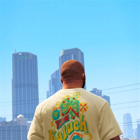 Franklin Team Kaluch T-shirt [OIV] V1.0 – GTA 5 mod