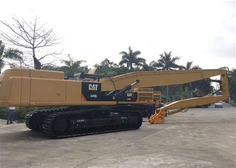 Long Reach Demolition Boom Caterpillar Excavator Attachments