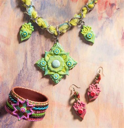 Polymer Clay Art Jewelry Book How to make Polymer Clay Jewelry Project – Create Along with ...