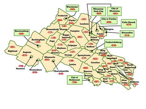 Printable Northern Virginia Zip Code Map – The World Map