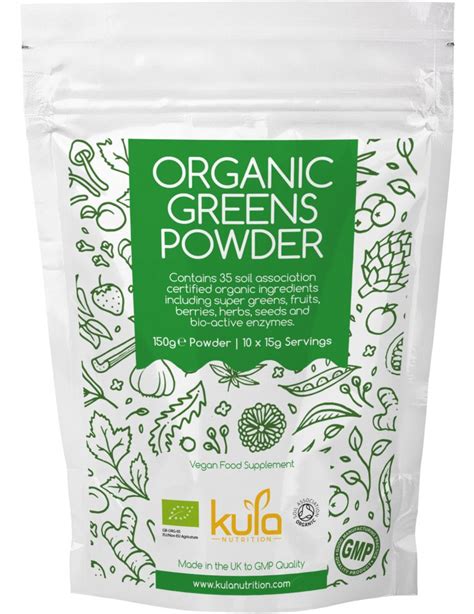 Organic Greens Superfood Powder - Kula Nutrition