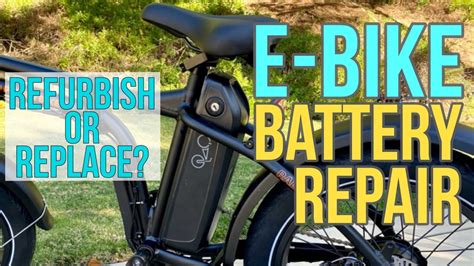 Electric Bike Battery Repair: Refurbish or Replace? - YouTube