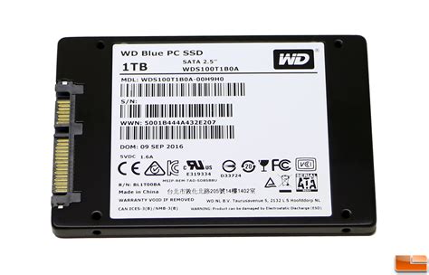 WD Blue 1TB SSD Review - Page 9 of 10 - Legit ReviewsWD Blue 1TB SSD Temperatures