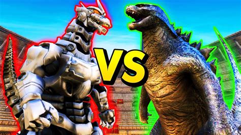 MECHAGODZILLA vs GODZILLA IN UEBS (Ultimate Epic Battle Simulator / UEBS Funny Gameplay) - YouTube