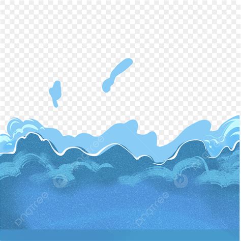 Blue Ocean PNG Image, Blue Ocean, Azure, Sea Water, Beautiful PNG Image For Free Download