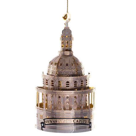 Capitol Dome Lighted Ornament | Texas Capitol Gift Shop