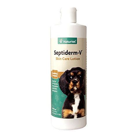 NaturVet Septiderm-V Skin Care Lotion for Dogs and Cats, 16 oz Liquid ...