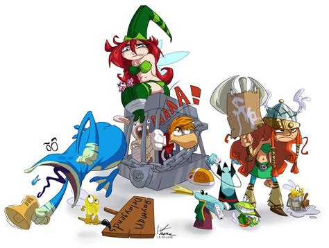 free rayman.. by kmau on DeviantArt