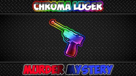 Mm2 Super Rare Chroma Luger Roblox Fast Delivery | Roblox, Game codes ...