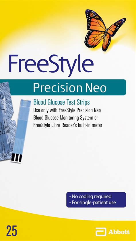 FreeStyle Precision Neo Blood Glucose Test Strips | Pick Up In Store ...