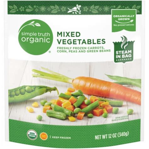 Simple Truth Organic® Frozen Vegetables Mixed, 12 oz - Kroger