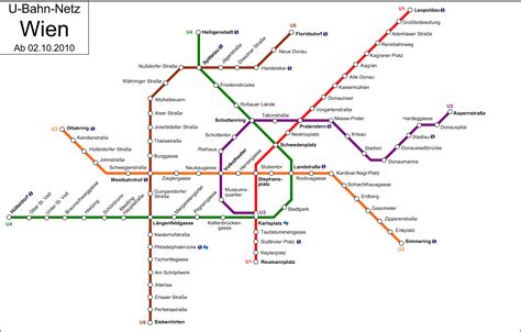 Metro de Viena / Vienna subway #infografia #infographic #maps - TICs y Formación