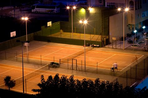 LED Tennis Court Lighting | Overhead Electrical